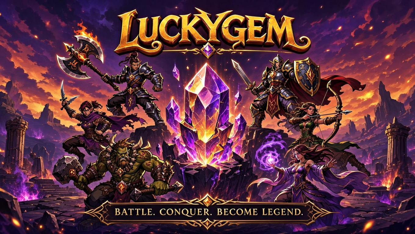Luckygem Hero Image
